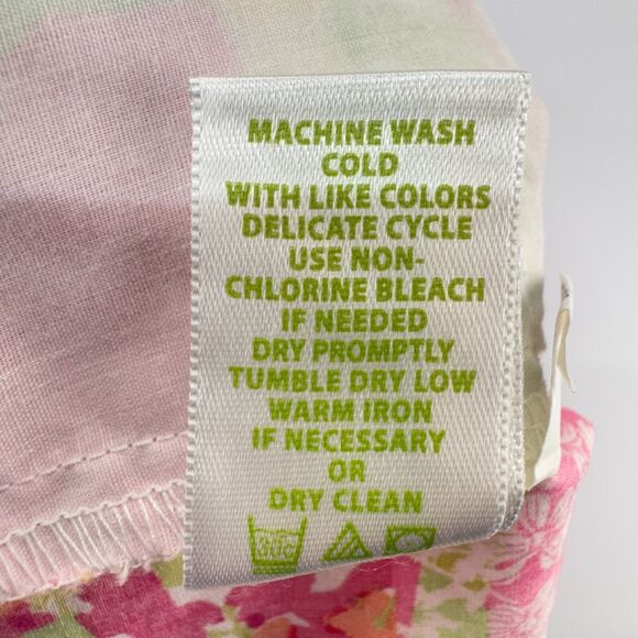 Lilly Pulitzer Bermuda Women 4 Pink Patchwork Resort Fit Bermuda Summer Floral - Picture 9 of 15